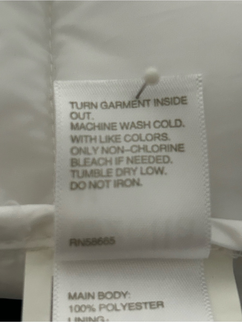 White Puffer Zella Vest - Picture 11 of 11